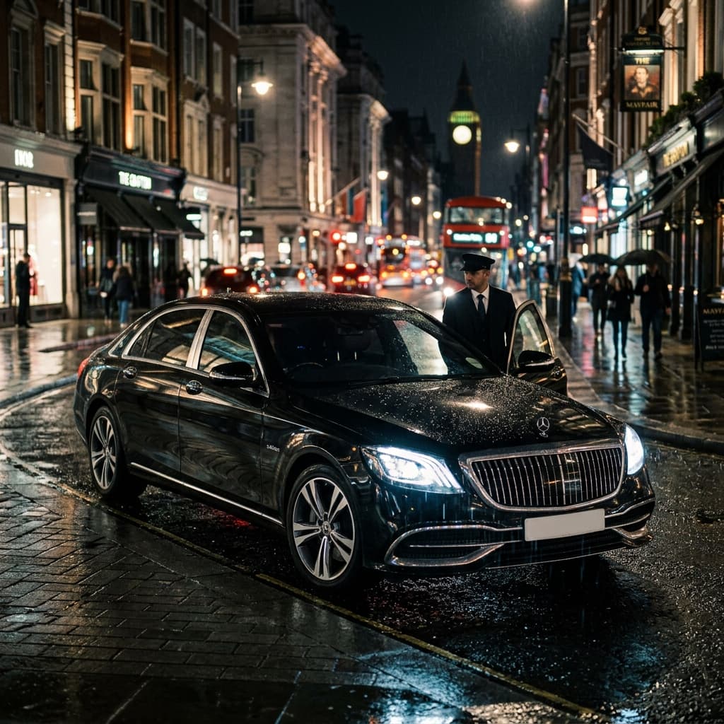 Luxury executive chauffeur